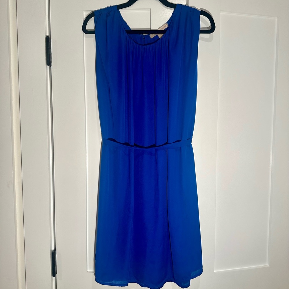 Forever 21 Vibrant Blue Mini Dress